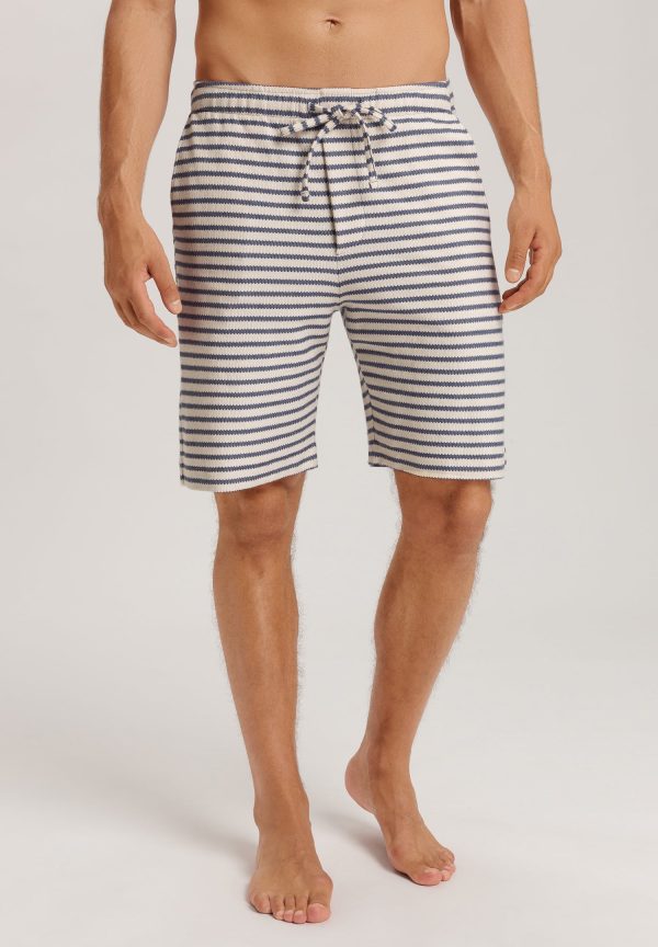 Loungy Summer Organic Cotton Drawsting Shorts - Image 2