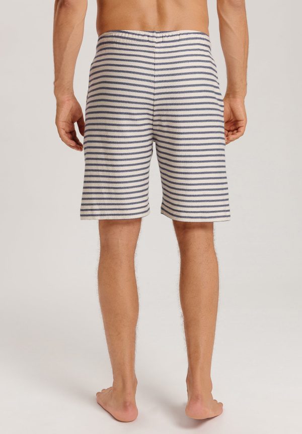 Loungy Summer Organic Cotton Drawsting Shorts - Image 3