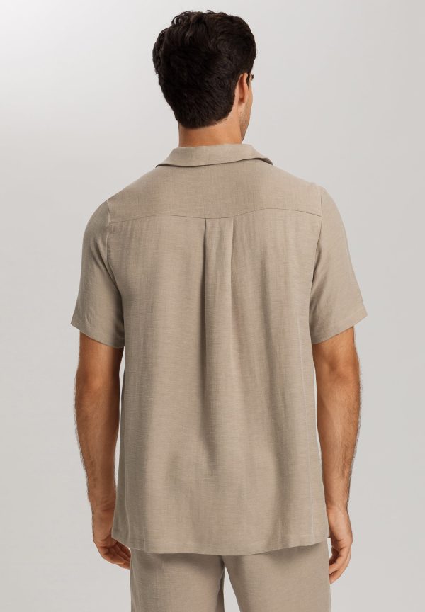 Urban Casuals Linen Blend Button Front Shirt - Image 3