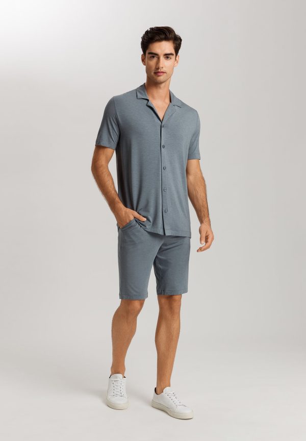 Casuals Notch Collar Button Front Shirt - Image 4