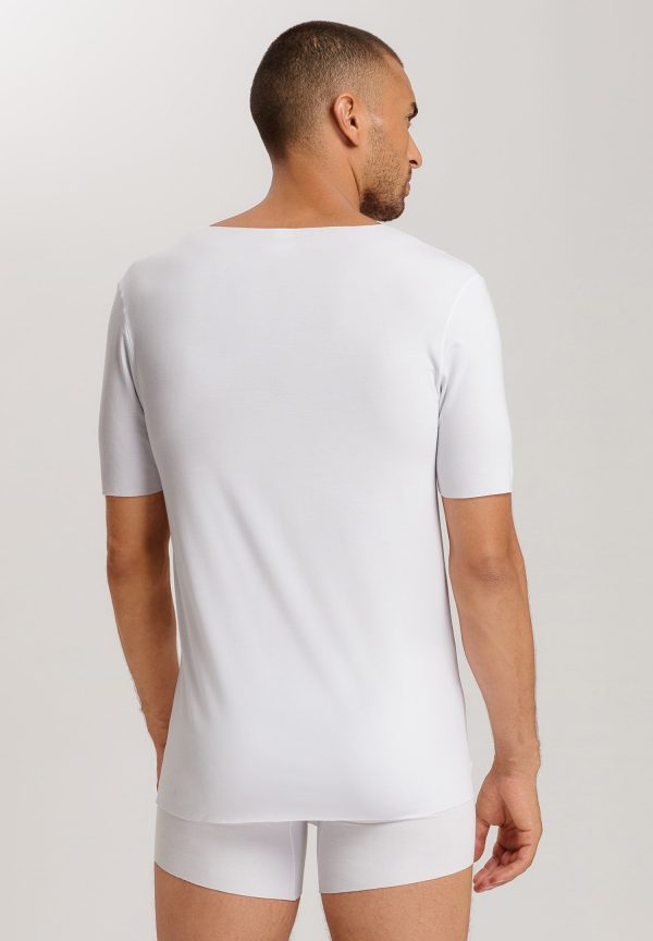 Clean Cut Seamless V-Neck T-Shirt - Image 3